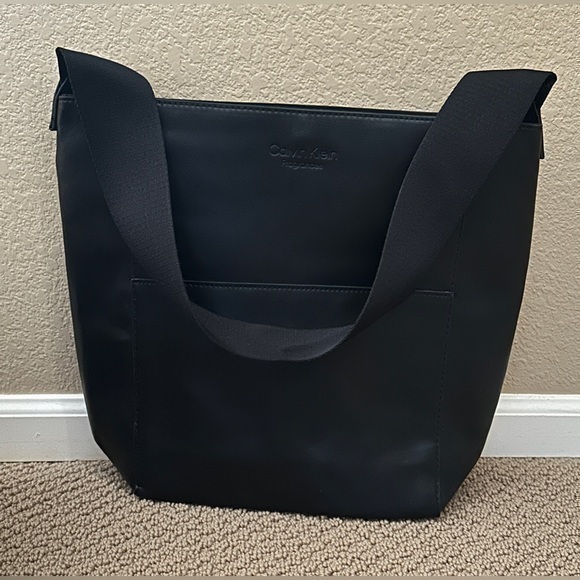 Calvin Klein Handbags - Calvin Klein Fragrances tote, faux leather